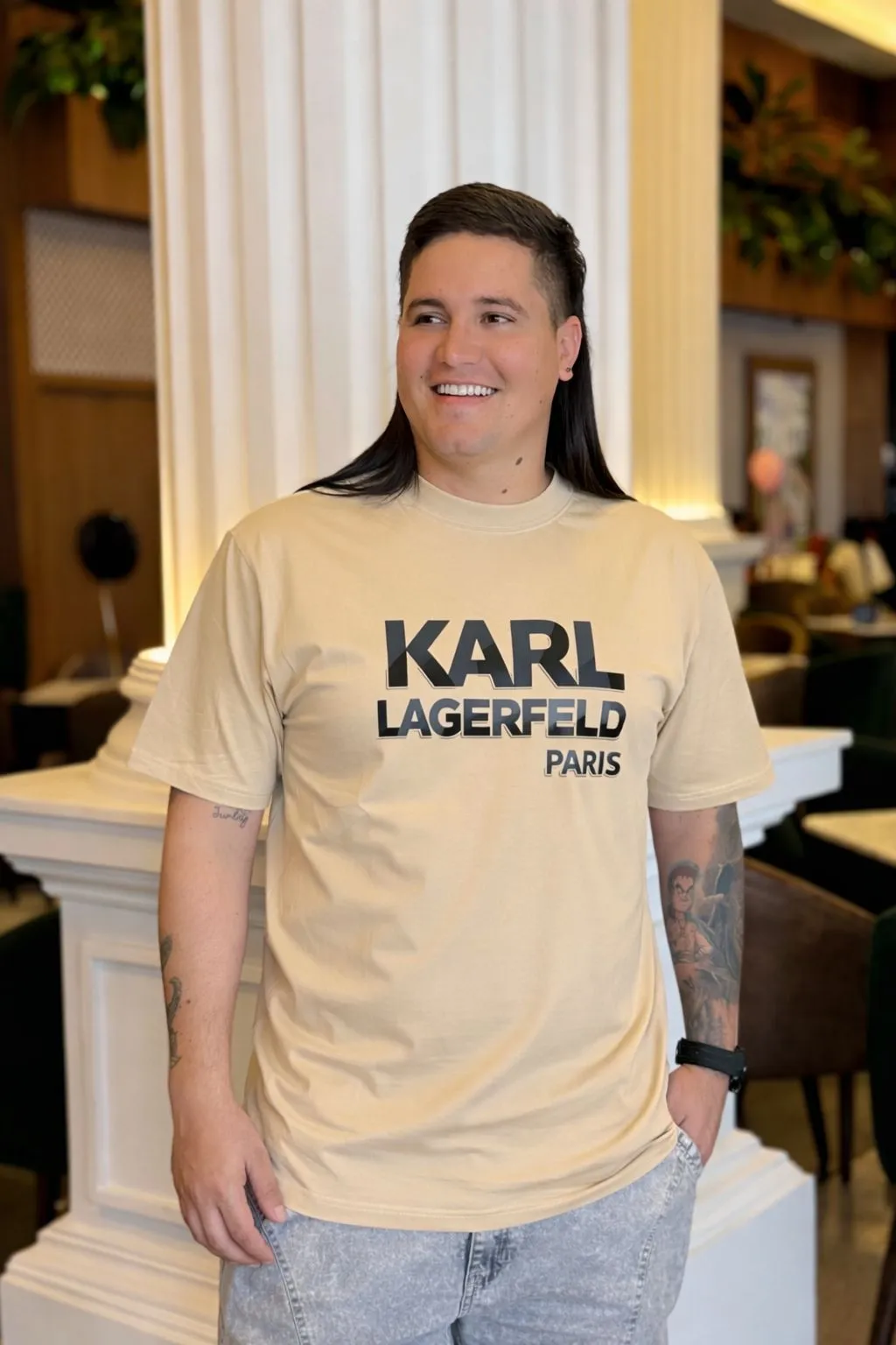 Camiseta karl lagenfield