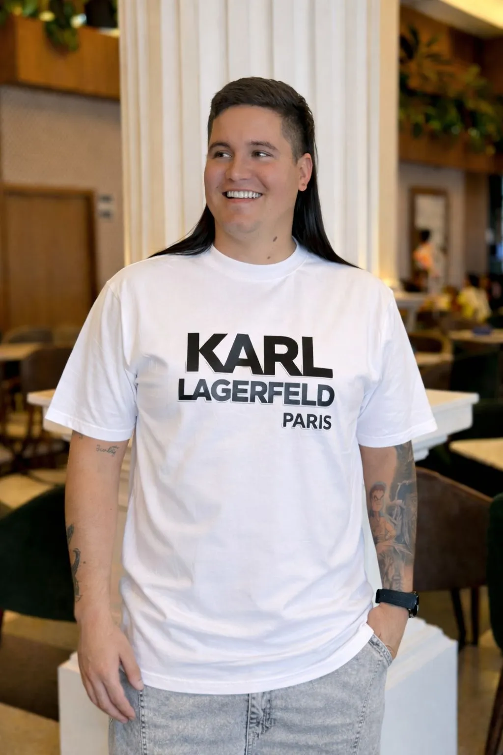 Camiseta karl lagenfield